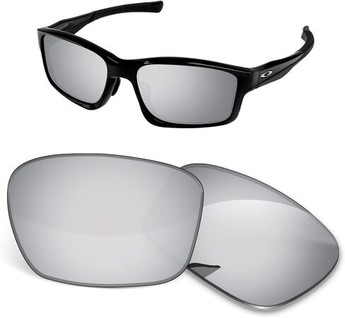 عدسات بديلة Biyxpiv 1.5 مم متوافقة مع Oakley Chainlink OO9247 عرض العدسة 57 مم، مضادة للخدش ومقاومة للصدمات in Kuwait