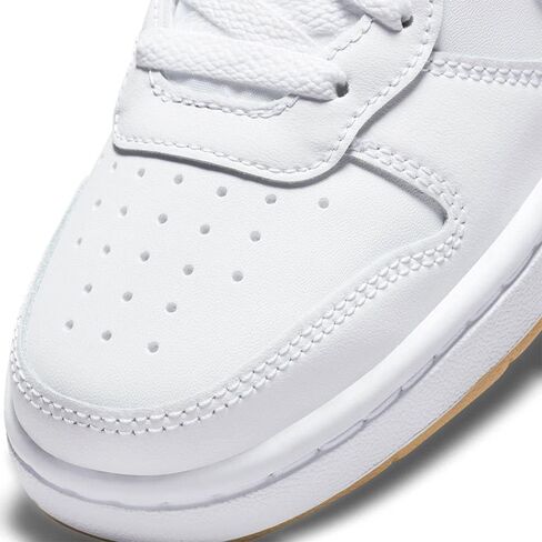 NIKE - BNWT & BOX - الشباب - أحذية رياضية NIKE COURT BOROUGH LOW 2 (GS) YOUTHS CHILDS bq5448-114 - 4.5 Y - أبيض/برتقالي-SUMMIT WHITE-SAIL in Saudi Arabia