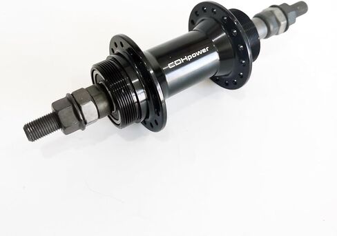 Bicycle Wheel Part Bicycle Rear Hub 32 Hole,Rear Width 135mm,Double Thread,Alloy Alum Bike Hub in Saudi Arabia