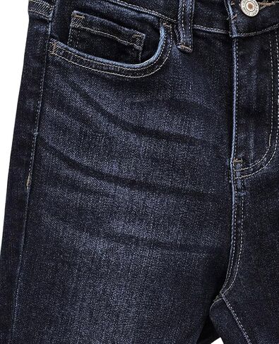 VERVET by Flying Monkey High-Rise Dark Blue Denim Skinny Jeans in Saudi Arabia