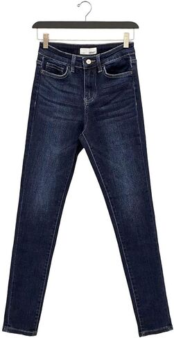 VERVET by Flying Monkey High-Rise Dark Blue Denim Skinny Jeans in Saudi Arabia