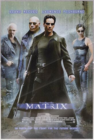 The Matrix - Movie Poster (Regular Style) (Size: 24" x 36") in Saudi Arabia