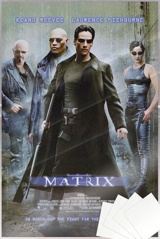The Matrix - Movie Poster (Regular Style) (Size: 24" x 36") in Saudi Arabia