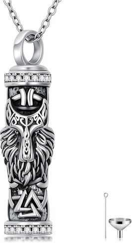 JKR S925 قلادة تذكار من الفضة الاسترليني لشريط الرماد التنين السلتي/الثعبان/الذئب/الغراب/العنقاء مجوهرات حرق الجثث هدية تذكارية لفقدان أحد أفراد أسرته in Saudi Arabia