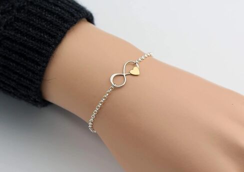 A Charmed Impression Sterling Silver Niece Bracelet - Gift from Aunt Uncle in Saudi Arabia