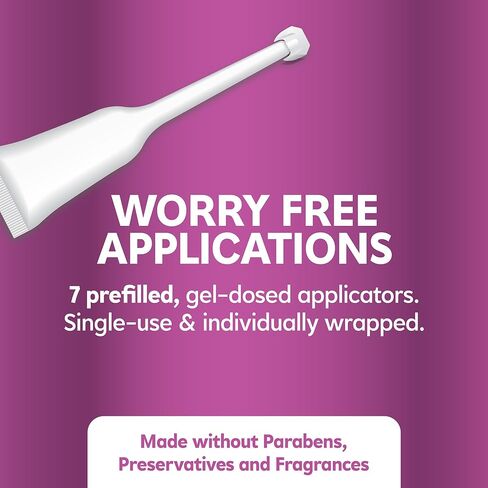 New Freshness Vaginal Odor Relief Gel for Odor Associated with Bacterial Vaginosis, Prefilled Vaginal Suppositories with Gel, 7 Ct in Saudi Arabia