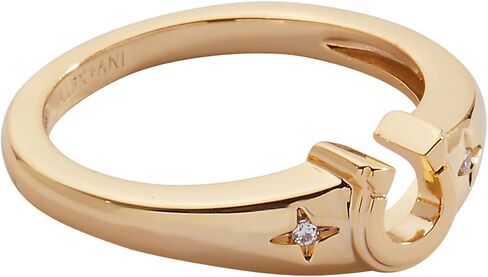 Alex and Ani Lucky Horse Shoe Ring, Shiny Gold in Saudi Arabia