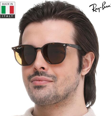 Ray-Ban RB4306F Square-Round Shaped Sunglasses for Men & Women with Official RAYBAN Eyewear Kit in Saudi Arabia