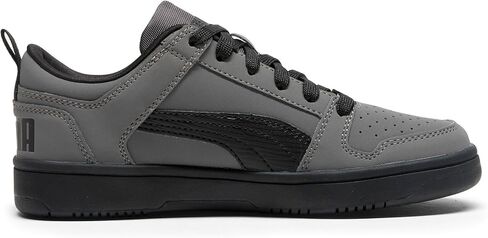 حذاء رياضي PUMA Kids Boys Rebound Layup Lo Nubuck برباط كاجوال - رمادي in Kuwait