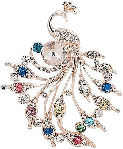 3-Pack Animal-Shaped Brooch with Pearl Rhinestones in Saudi Arabia