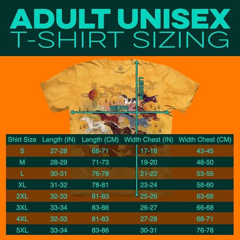 The Mountain Horses and Sun Shirt for Men, Animal Graphic Tees Men, Western Nature Oversized Casual T-Shirt in Saudi Arabia