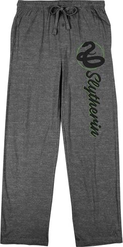 Bioworld Harry Potter Slytherin Serpent Emblem Men's Graphite Heather Sleep Pajama Pants in Saudi Arabia