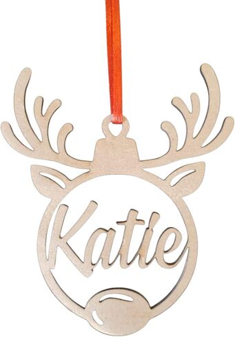 Personalized Christmas Ornament, Custom Name Ornament, Ornament 2024 in Saudi Arabia