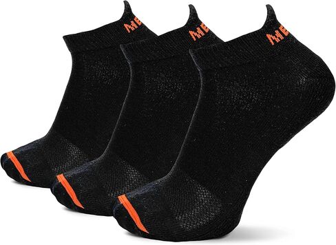 Merrell unisex-adult Men's and Women's Cushioned Cotton Low Cut Tab Socks - 3 & 6 Pairs - Breathable Mesh Comfort Zones in Saudi Arabia