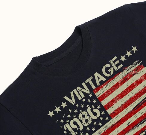 40th Birthday Gifts for Men Shirt,Vintage 1986 T-Shirt,1986 Birthday Decorations,40th Shirt for Dad,Mom, Husband,Wife in Saudi Arabia