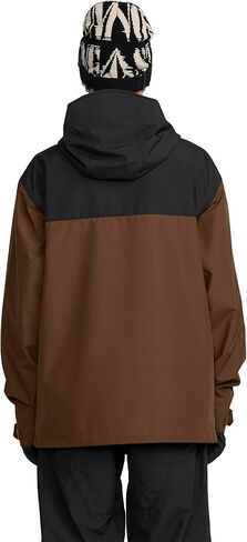 سترة Volcom الرجالية Buckthreeighty Snowboard - طبقة خارجية مقاومة للماء 10 كيلو، Zip Tech® in Saudi Arabia