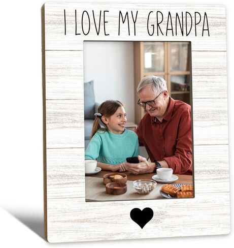 Beliran Grammy Gifts Picture Frame 5x7, Grammie Photo Frame, Mothers Day Christmas Birthday Gifts for Grammie Grandma, I Love My Grammy Brown Wooden Picture Photo Frames for Desk Home Room Decor in Saudi Arabia