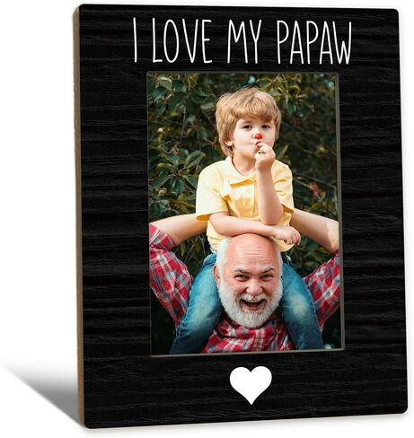Beliran Grammy Gifts Picture Frame 5x7, Grammie Photo Frame, Mothers Day Christmas Birthday Gifts for Grammie Grandma, I Love My Grammy Brown Wooden Picture Photo Frames for Desk Home Room Decor in Saudi Arabia