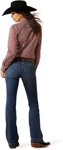 بنطال جينز Ariat النسائي Perfect Rise Bessie رفيع in Kuwait