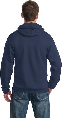 Port Company Tall Ultimate Pullover Hooded Sweatshirt Pc90Ht Athletic Heather in Saudi Arabia