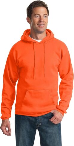 Port Company Tall Ultimate Pullover Hooded Sweatshirt Pc90Ht Athletic Heather in Saudi Arabia