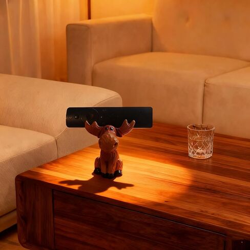 Alaiaiden Moose Eyeglass Holder Stand, Cute Phone Stand for Desk, Key Holder, Resin Sculptures for Entryway Home Office,Moose Decor Family Figurine, Nightstand in Saudi Arabia