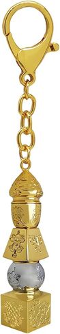 2025 Feng Shui 5 Element Pagoda with 8 Auspicious Objects Keychain Babao Tower Keychain w5659 in Saudi Arabia