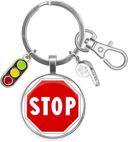 Crossing Guard Appreciation Gifts Christmas Gifts for School Crossing Guard Stop Crossing Guards Keychain Crosswalk Crossguard Gifts Cross Walk Aide Keying Thank You Retirement School Guard Jewelry in Saudi Arabia