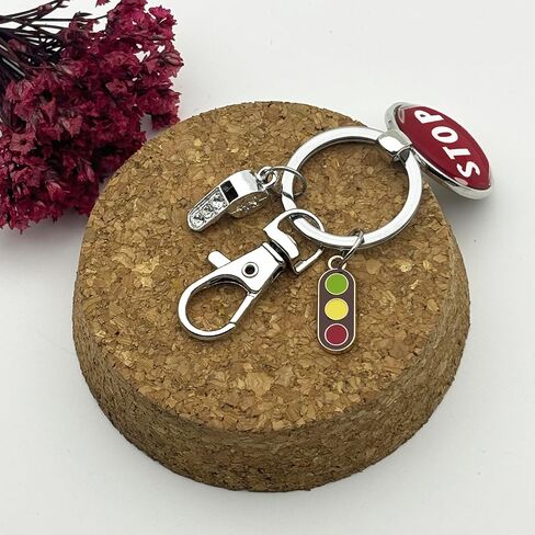 Crossing Guard Appreciation Gifts Christmas Gifts for School Crossing Guard Stop Crossing Guards Keychain Crosswalk Crossguard Gifts Cross Walk Aide Keying Thank You Retirement School Guard Jewelry in Saudi Arabia