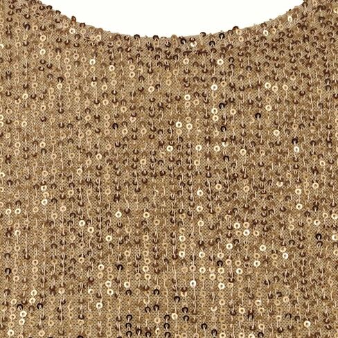 Umimore Women's Sequin Glitter Short Sleeve Mini Dress Crew Neck Sparkly Shimmer Cocktail Party Club Shift T-Shirt Dress in Kuwait