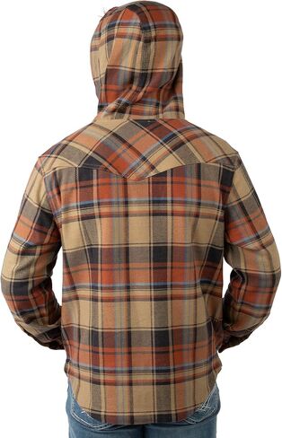 Field & Stream Mens Raghorn Flannel Hoodie in Saudi Arabia