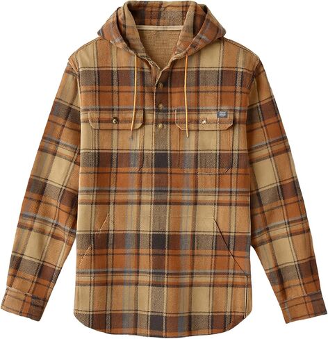 Field & Stream Mens Raghorn Flannel Hoodie in Saudi Arabia