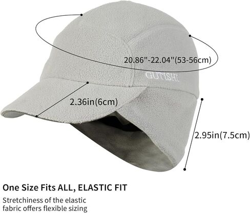 GUTISHI Ponytail Winter Hats for Women Reflective Fleece Ponytail Hat for Running Workouts in Saudi Arabia
