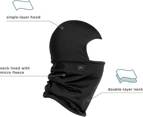 Turtle Fur Shellaclava Balaclava Comfort Shell Fleece Lined Neck Warmer Helmet Liner Winter Hood in Saudi Arabia