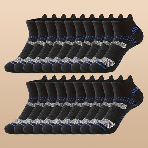 Mid-calf Socks, Unisex, Breathable and Comfortable, A Must-have for Daily Commutes,US 6-10 (30 Pairs) in Saudi Arabia