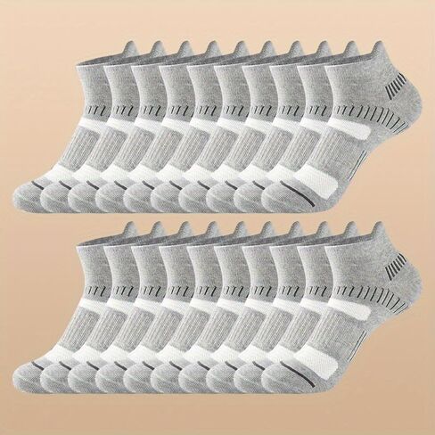 Mid-calf Socks, Unisex, Breathable and Comfortable, A Must-have for Daily Commutes,US 6-10 (30 Pairs) in Saudi Arabia