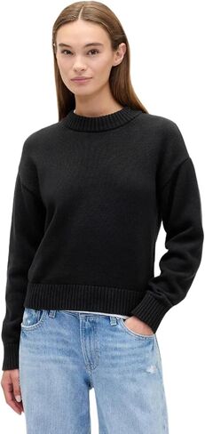 Gap Womens Cotton Crewneck Sweater in Saudi Arabia