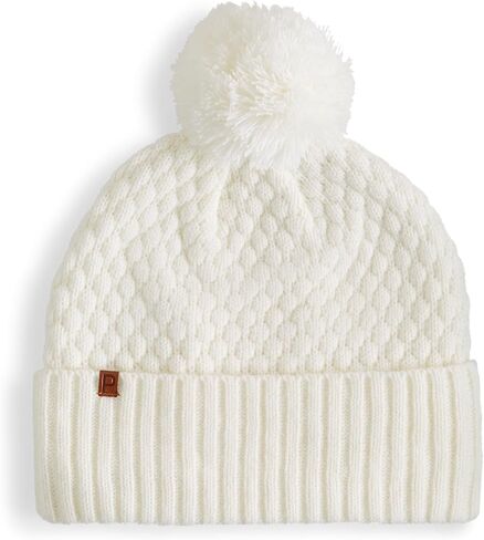 Puma Golf Women's WRMLBL POM Beanie, Warm White in Saudi Arabia