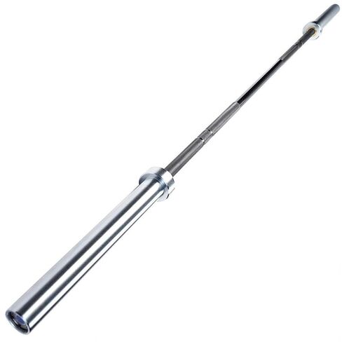 Body-Solid Tools (OB86FG) Fat Grip Olympic Barbell, 2-Inch Thick Grip Weight Bar for Enhanced Forearm Strength, 600 lbs Capacity, 29lb Barbell Weight for Bench Press, Squats, Deadlifts, and Rows in Kuwait