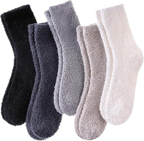 Fuzzy Socks for Women, Soft Warm Cozy Socks for Sleeping, Fluffy Winter Sock Indoor & Outdoor Wear in Saudi Arabia