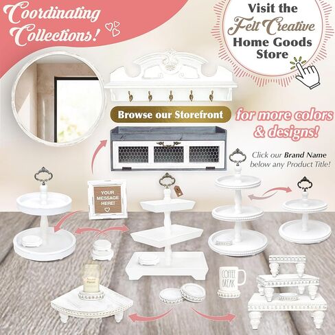 Felt Creative Home Goods Farmhouse Chicken Wire Countertop Shelving Organizer, Decorative Kitchen Pantry Storage Cabinet, Rustic Counter Storage Display, Country Kitchen Island Decor (Dusty Blue Gray) in Saudi Arabia