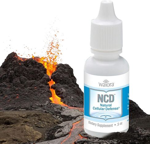 مكمل NCD2 المعدني السائل، تركيبة دعم خلوية متقدمة، الجهاز الهضمي اليومي والتخلص من السموم، المناعة، توازن الرقم الهيدروجيني، التطهير؛ قطرات سهلة الاستخدام (زجاجة واحدة سعة 0.5 أونصة، 90 جرعة) من Waiora in Saudi Arabia