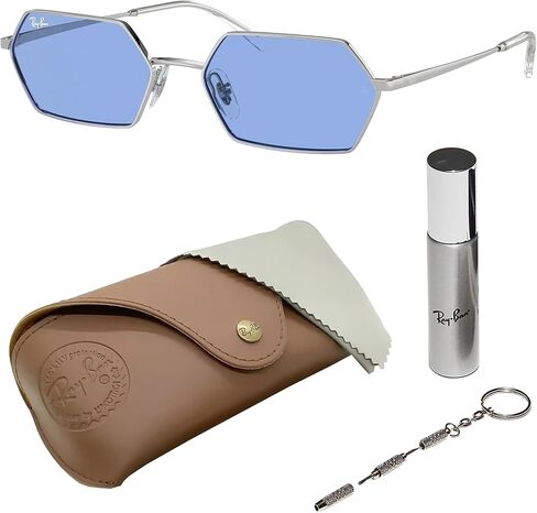 نظارات شمسية Ray-Ban RB3728 YEVI BIO-BASED مربعة الشكل للرجال والنساء مع مجموعة نظارات RAYBAN الرسمية in Kuwait