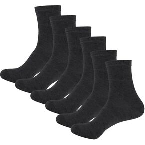 Najia Symbol 88% Linen Crew Dress Socks for Men and Women Durable Cool Comfortable Golf Socks for All Day Wear 6 Pairs Pack in Saudi Arabia