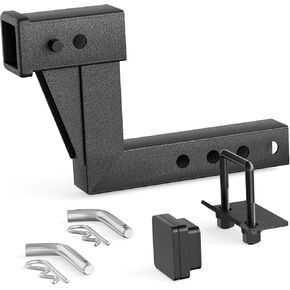 for Lexus GX460 Tow Hitch, 2 Inch Receiver, Class 3 Trailer Hitch Compatible with 2010-2024 Lexus GX460 GX 460 Hitch Receiver with Cover, Black Power Coat Towing Combo in Kuwait