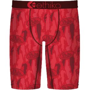 Ethika Men’s Boxer Brief, Knee Length, 4-Way Stretch Performance Underwear with Graphic Prints - That's Hawt in Kuwait