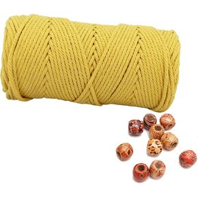 Macrame Cord 2mm x 220 Yards Army Green,Natural Cotton Macrame Rope 4 Strands Twisted Macrame Cotton Cord for Wall Hanging,Cotton Rope Macrame 2mm Twine for Crafts,Bakers Twine, Gift Wrapping Twine in Kuwait