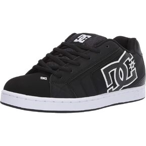 DC Men's Net Low Top Lace Up Casual Skate Shoe Sneaker, Black/Green Print, 11.5 in Kuwait