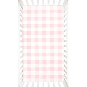 DILIMI Fitted Crib Sheets for Baby Boys and Girls, Ultra-Soft Breathable Baby Crib Sheet Fits Standard Crib and Toddler Mattress, Black Checkered in Kuwait