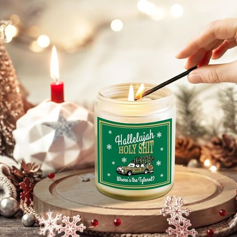هدايا عيد الميلاد لعطلة عيد الميلاد، هدايا شموع معطرة لعيد الميلاد المضحكة للنساء والرجال، شموع الصويا للعطلات بوزن 9 أونصة لديكور الحمام المنزلي، حشوة هدايا على شكل فيل أبيض مبتكر in Saudi Arabia